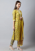 Picture of Well Formed Cotton Golden Rod Readymade Salwar Kameez