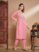 Picture of Beauteous Silk Rosy Brown Readymade Salwar Kameez