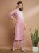 Picture of Cotton & Silk Rosy Brown Readymade Salwar Kameez