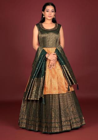 Picture of Admirable Silk Peru Readymade Gown
