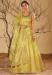 Picture of Graceful Silk Peru Readymade Gown