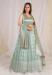 Picture of Sightly Silk Dark Sea Green Readymade Gown