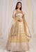 Picture of Superb Silk Burly Wood Readymade Gown