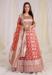 Picture of Stunning Silk Indian Red Readymade Gown