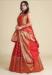 Picture of Fascinating Silk Indian Red Readymade Gown