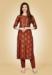 Picture of Excellent Rayon Fire Brick Kurtis & Tunic