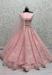 Picture of Gorgeous Organza Rosy Brown Lehenga Choli
