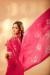 Picture of Sightly Georgette Deep Pink Saree