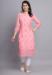 Picture of Classy Georgette Pink Kurtis & Tunic