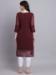 Picture of Stunning Georgette Maroon Kurtis & Tunic