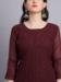 Picture of Stunning Georgette Maroon Kurtis & Tunic