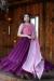 Picture of Admirable Chiffon Medium Violet Red Readymade Gown