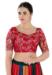 Picture of Ideal Synthetic Light Coral Designer Blouse