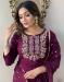 Picture of Marvelous Rayon Brown Readymade Salwar Kameez