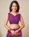 Picture of Appealing Net Medium Purple Saree