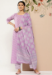 Picture of Delightful Cotton Rosy Brown Readymade Salwar Kameez