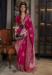 Picture of Delightful Georgette Hot Pink Saree