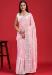 Picture of Comely Georgette Pink Saree