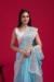 Picture of Good Looking Georgette Light Steel Blue Saree