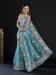 Picture of Good Looking Organza Cadet Blue Saree
