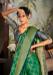 Picture of Well Formed Silk Forest Green Saree