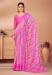 Picture of Exquisite Chiffon Hot Pink Saree