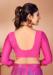 Picture of Exquisite Chiffon Hot Pink Saree