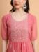 Picture of Amazing Georgette Pale Violet Red Kurtis & Tunic