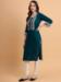 Picture of Cotton & Silk Midnight Blue Kurtis And Tunic