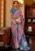 Picture of Comely Silk Rosy Brown Saree