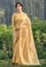 Picture of Superb Linen Burly Wood Saree