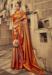 Picture of Delightful Silk Indian Red Saree
