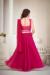 Picture of Enticing Georgette Deep Pink Lehenga Choli