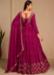 Picture of Grand Georgette Deep Pink Party Wear Gown