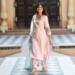 Picture of Appealing Rayon Pink Readymade Salwar Kameez