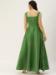 Picture of Cotton & Georgette & Net Dark Olive Green Readymade Gown