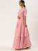 Picture of Radiant Cotton & Georgette & Net Pink Readymade Gown