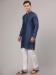 Picture of Bewitching Cotton Navy Blue Kurtas