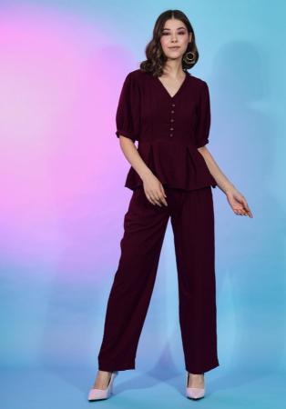 Picture of Beautiful Synthetic Maroon Kurtis & Tunic