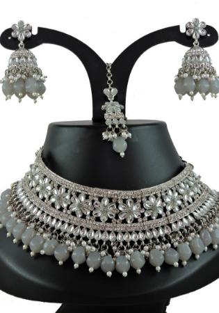 Picture of Radiant Dim Gray Necklace Set