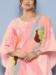 Picture of Rayon & Crepe & Georgette Light Pink Kurtis And Tunic