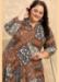 Picture of Enticing Rayon Brown Kurtis & Tunic