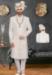 Picture of Excellent Silk Ghost White Sherwani