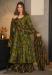 Picture of Well Formed Chiffon Green Readymade Salwar Kameez