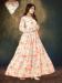 Picture of Statuesque Georgette Old Lace Readymade Gown