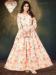 Picture of Statuesque Georgette Old Lace Readymade Gown
