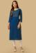 Picture of Ideal Rayon Midnight Blue Kurtis & Tunic