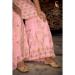 Picture of Sightly Georgette Pink Straight Cut Salwar Kameez