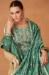 Picture of Splendid Silk Dark Slate Grey Anarkali Salwar Kameez