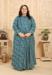 Picture of Exquisite Rayon Dark Sea Green Readymade Gown